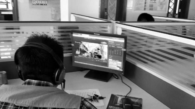 陕西吴起林业局工作时间7人在岗3人玩游戏(图)